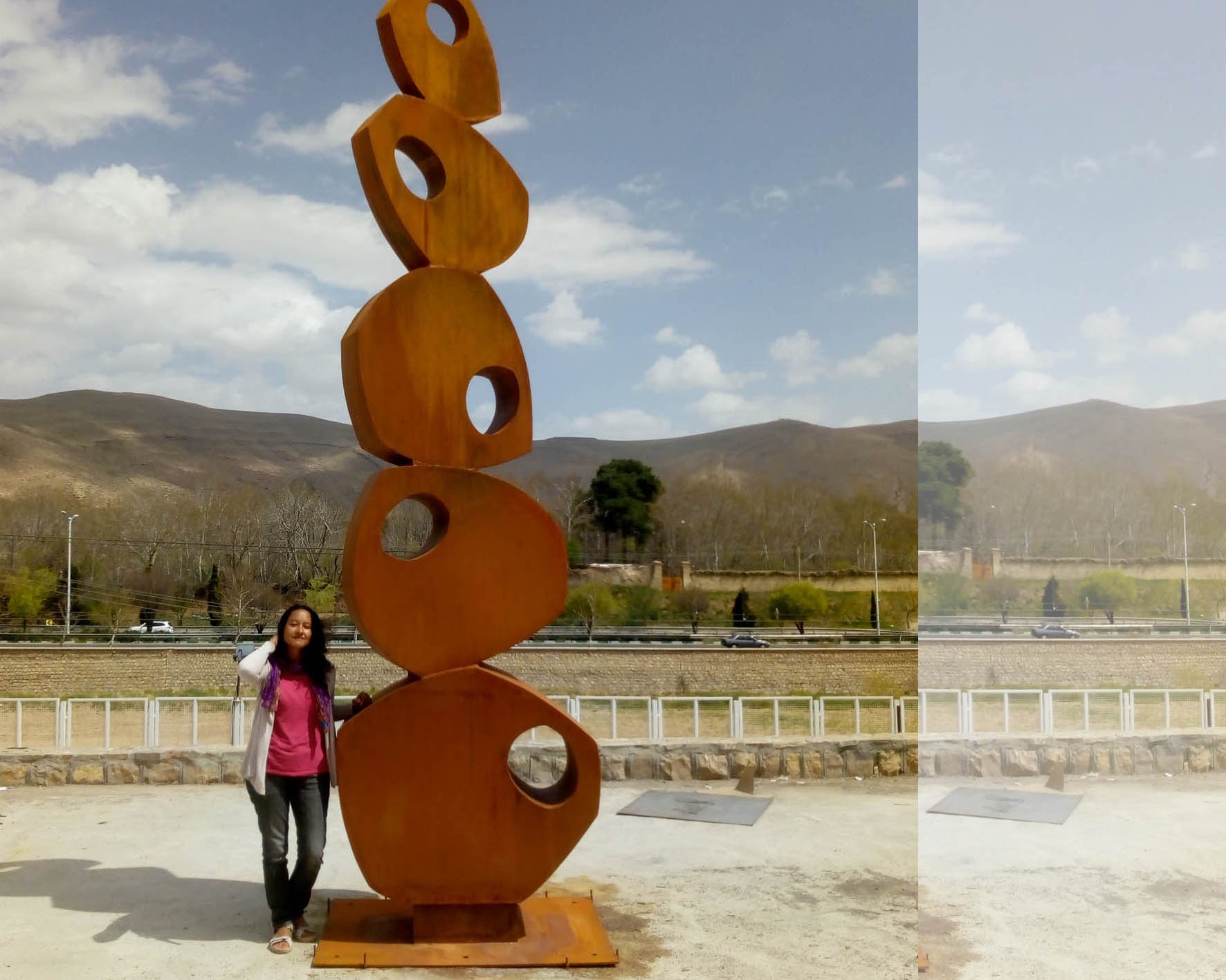 Lorena Olivares: Simposio Escultura en Irán