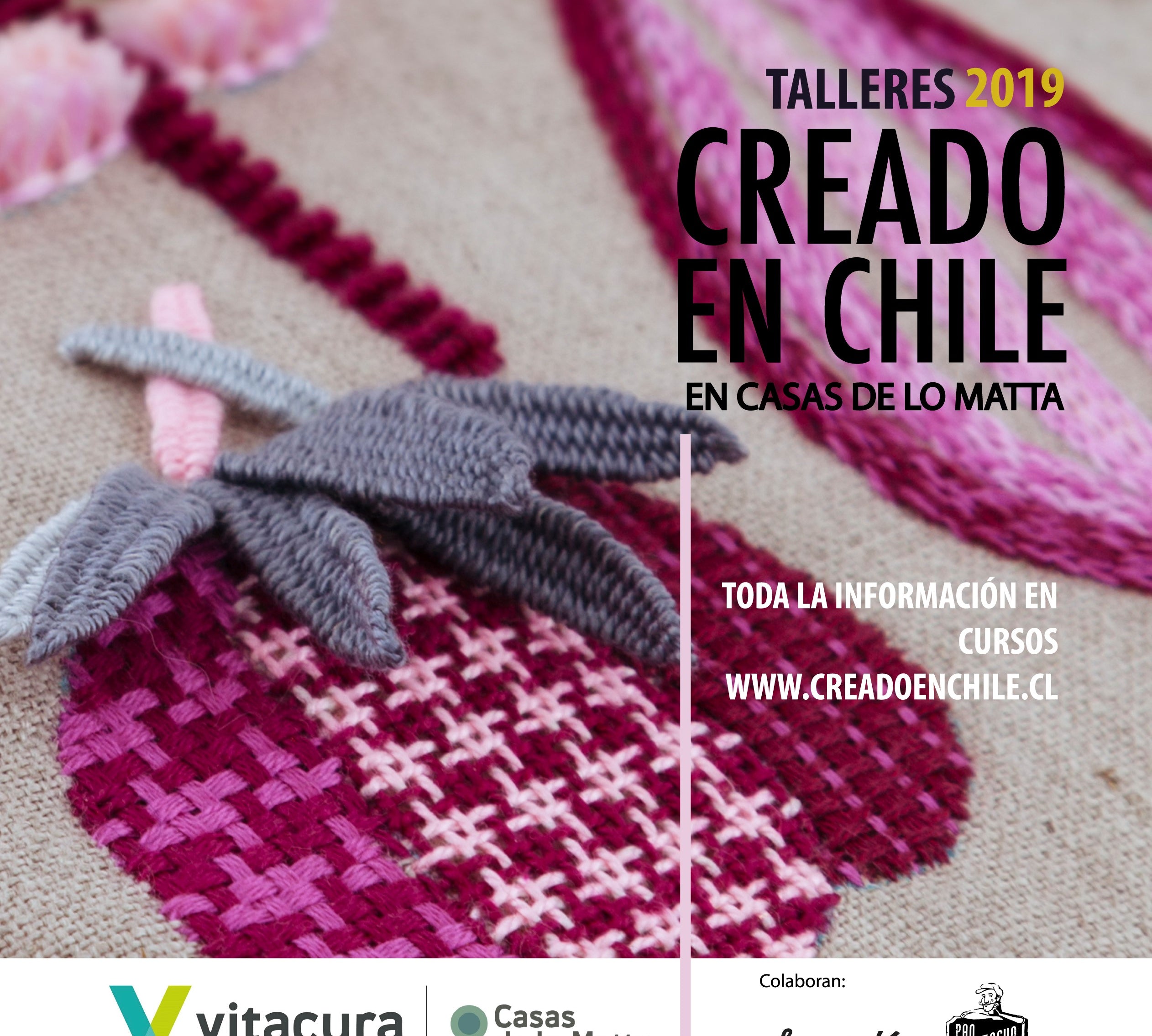 Talleres 2019 Creado en Chile en Casas de lo Matta