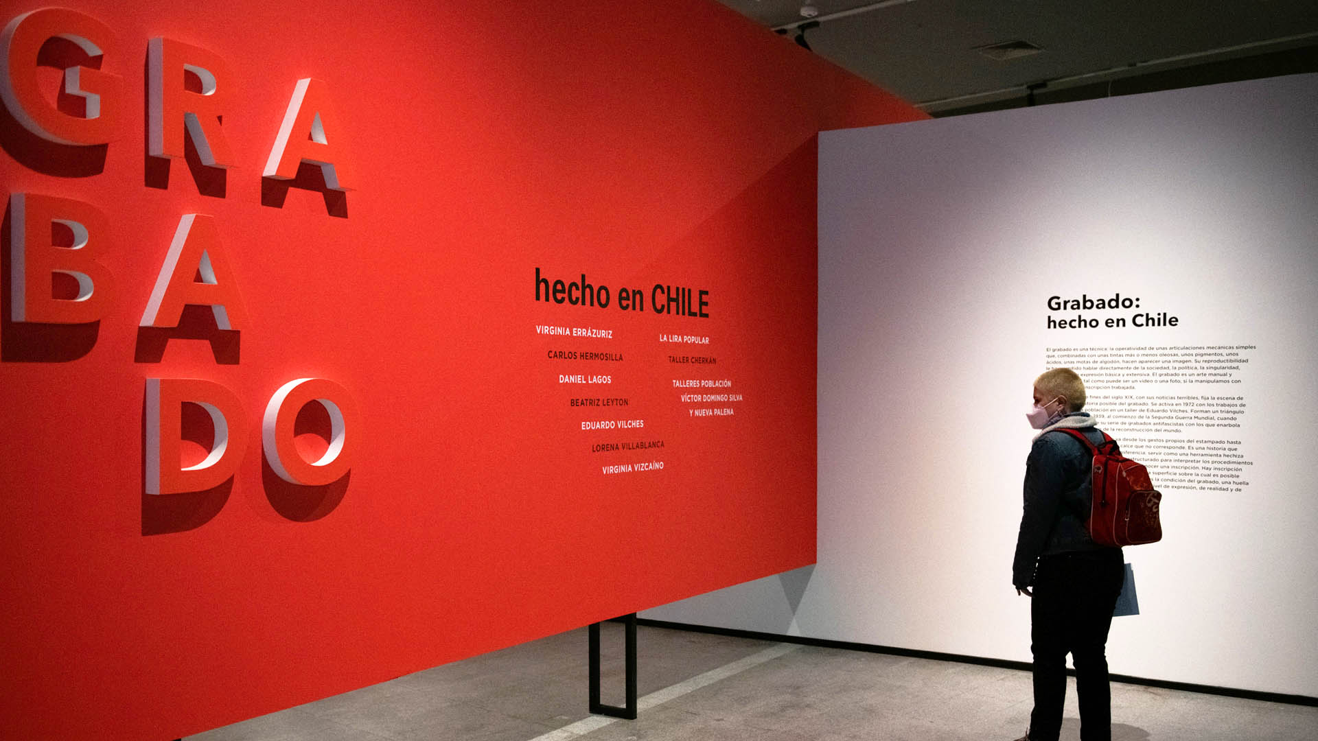 GRABADO: hecho en CHILE - CENTRO CULTURAL LA MONEDA
