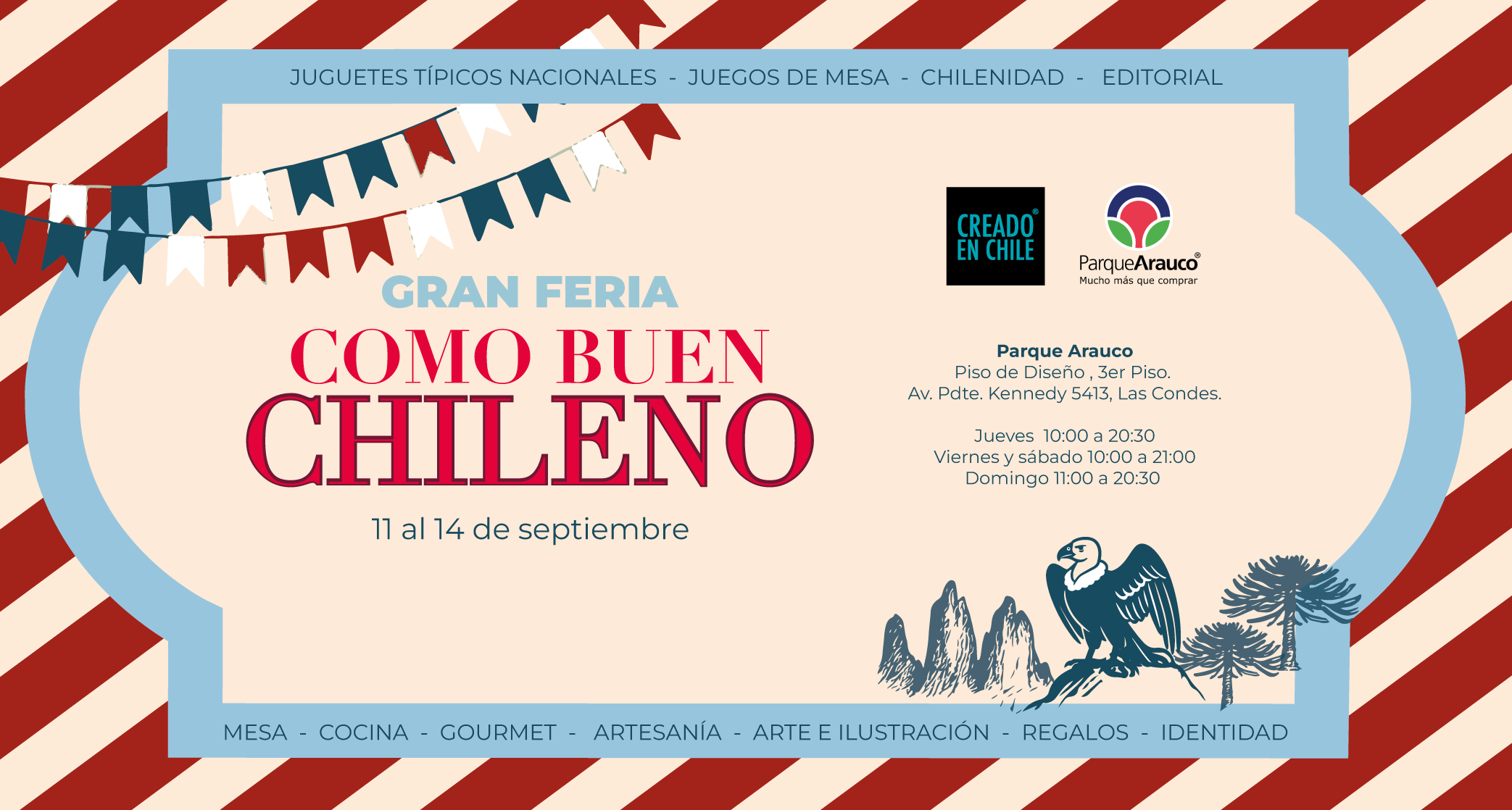 Como Buen Chileno - 11 al 14 de septiembre