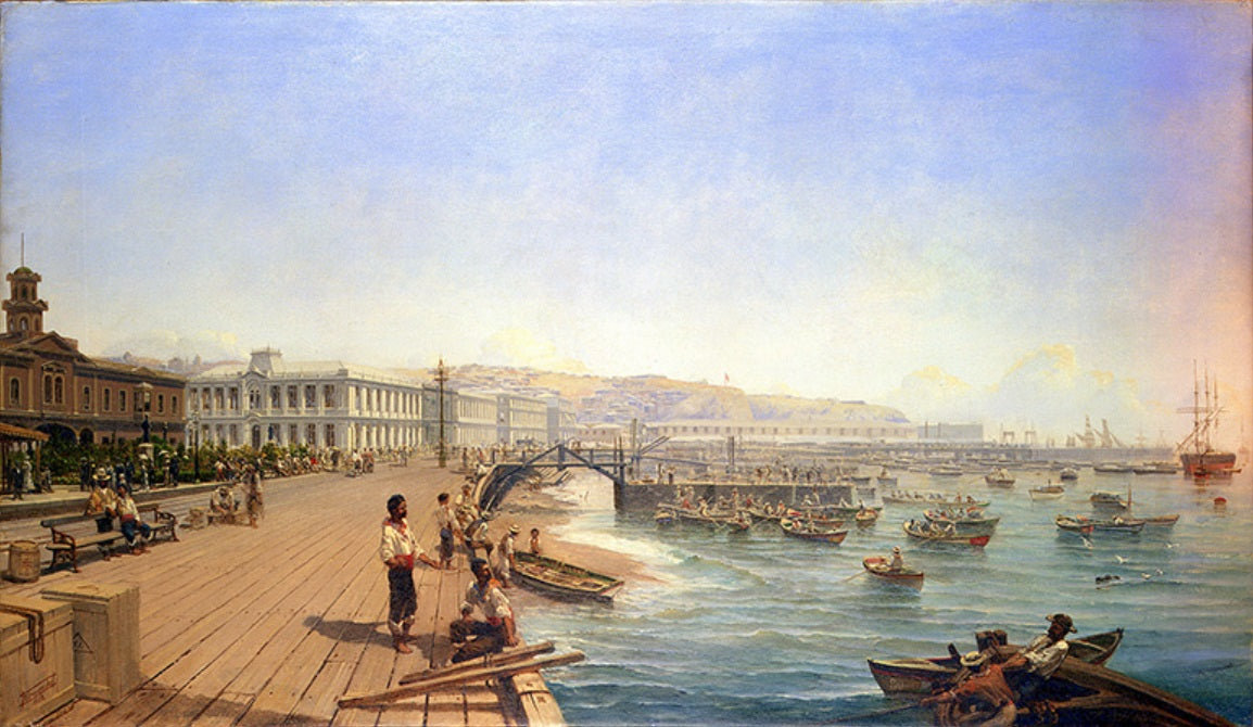 Colección Chilena en la Pinacoteca del Museo de Bellas Artes de Valparaíso