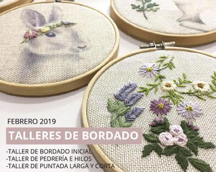 TALLER DE BORDADO INICIAL CON MARTÍN BORDADOR