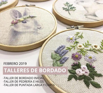 TALLER DE BORDADO INICIAL CON MARTÍN BORDADOR