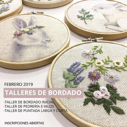 TALLER DE BORDADO INICIAL CON MARTÍN BORDADOR