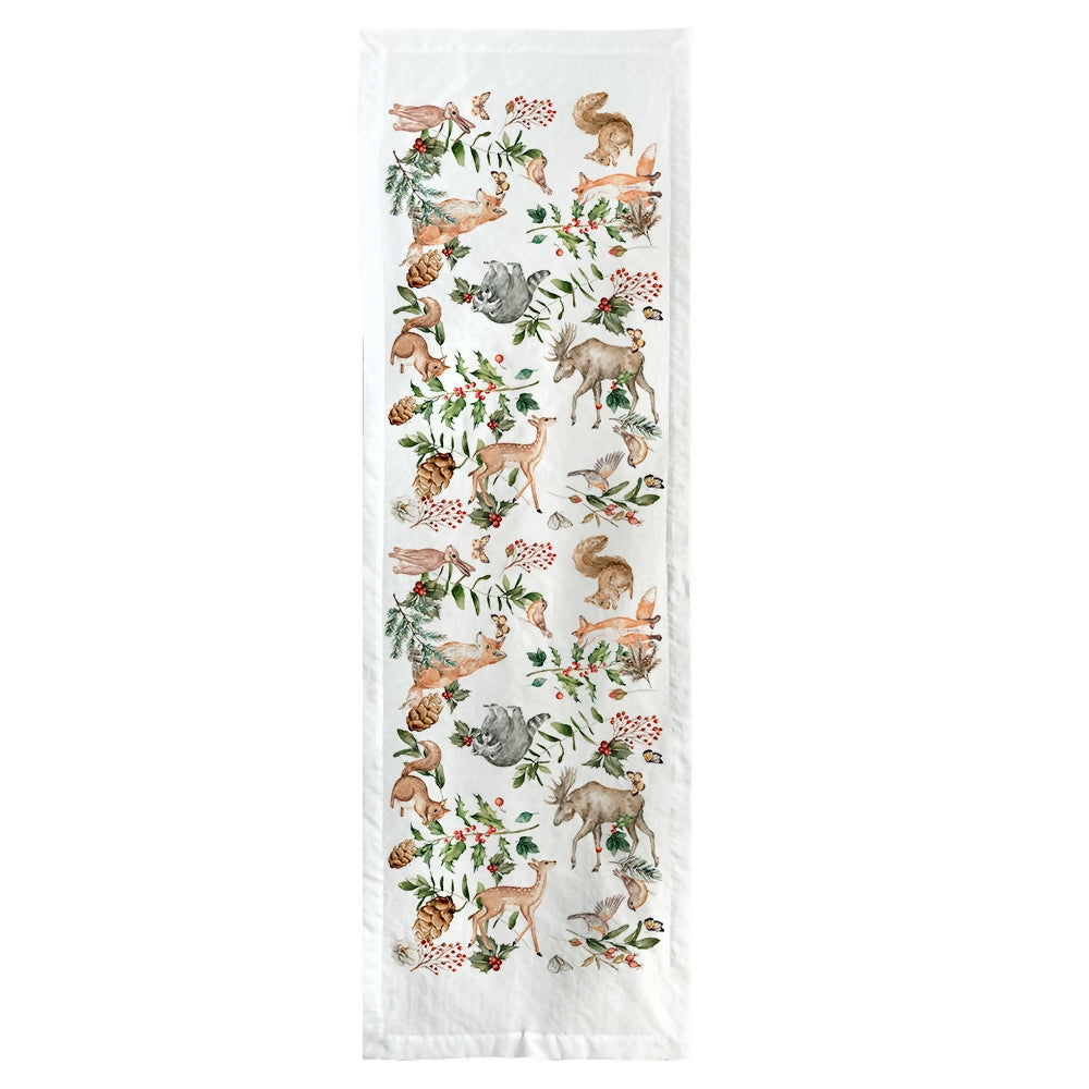 Camino de Mesa Woodland - Velo Organza