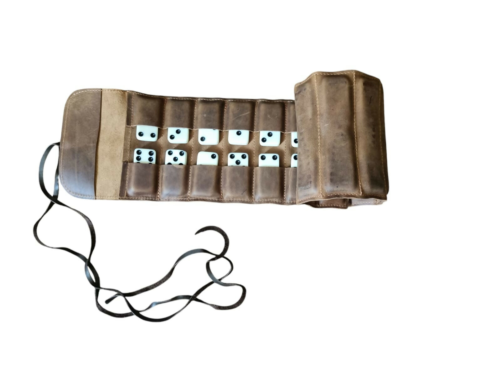 Juego Domino Cuero Graso 3