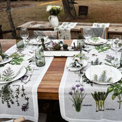 Camino de Mesa Hierbas - Velo Organza