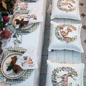 Set 4 Servilletas Woodland - Lino Poliester