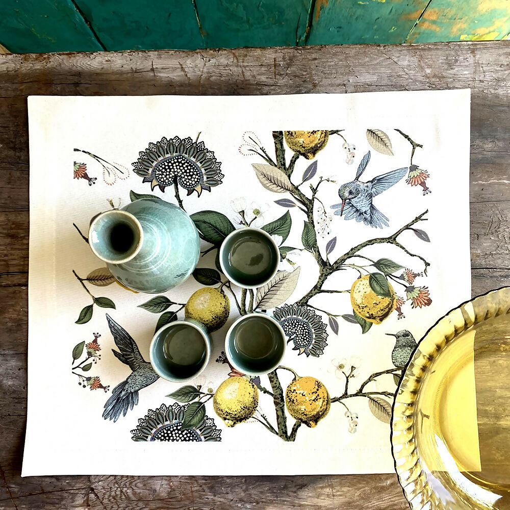 Set de Individuales Lemon - Linet Natural