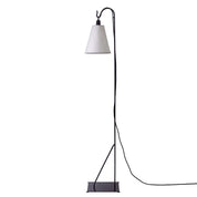 Lámpara Cencerro Pergamino Base Fierro Pie (160cms de alto)