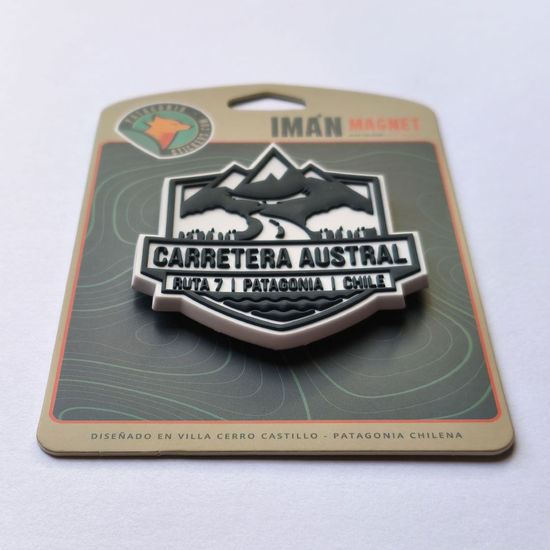Imán Carretera Austral - Creado en Chile