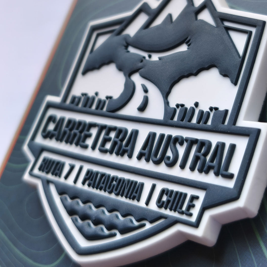 Imán Carretera Austral - Creado en Chile