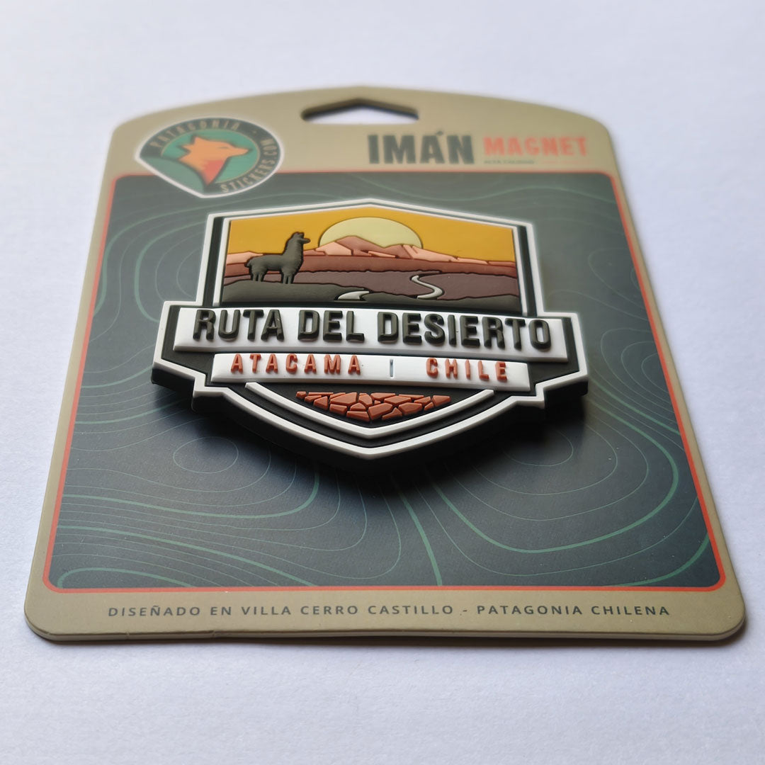 Imán Ruta del Desierto - Creado en Chile