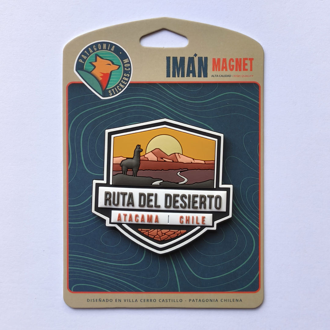 Imán Ruta del Desierto - Creado en Chile