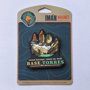 Imán Base Torres - Creado en Chile