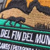Parche Bordado Ruta del Fin del Mundo - Creado en Chile