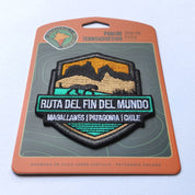 Parche Bordado Ruta del Fin del Mundo - Creado en Chile