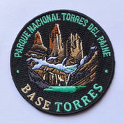 Parche Bordado Base Torres - Creado en Chile