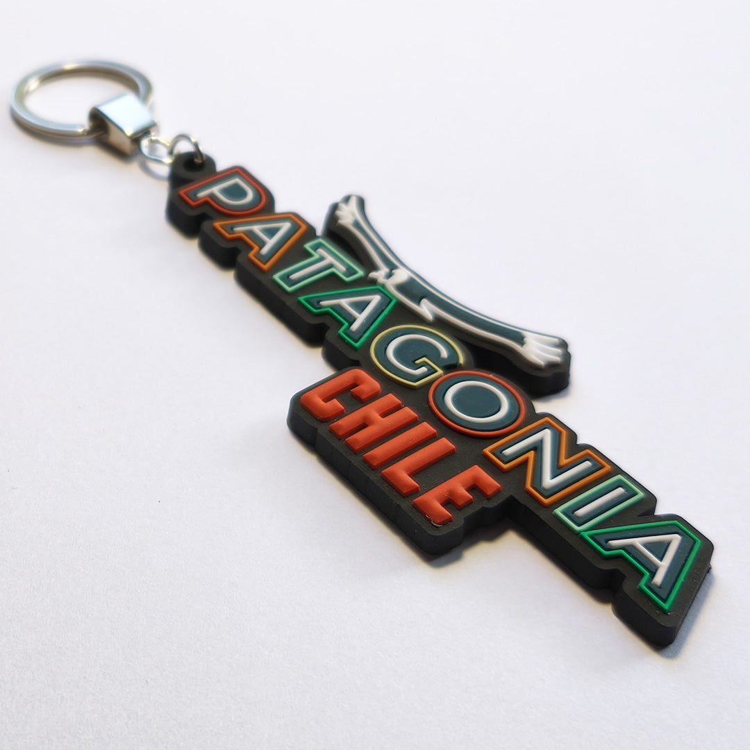 Llavero Patagonia Chile - Creado en Chile