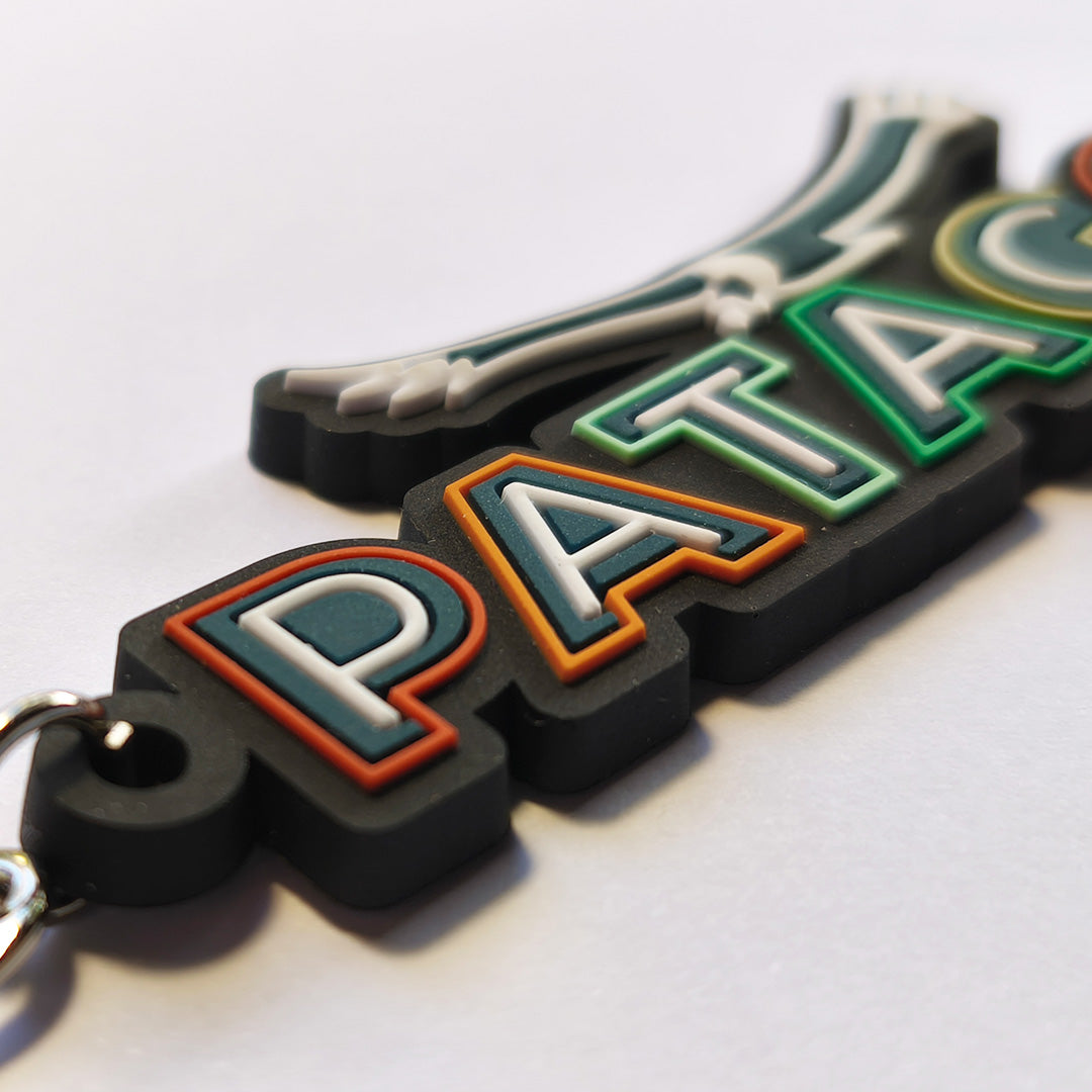 Llavero Patagonia Chile - Creado en Chile