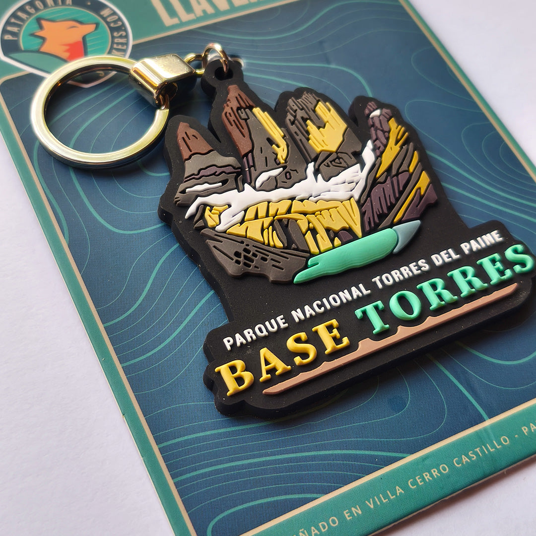 Llavero Base Torres - Creado en Chile