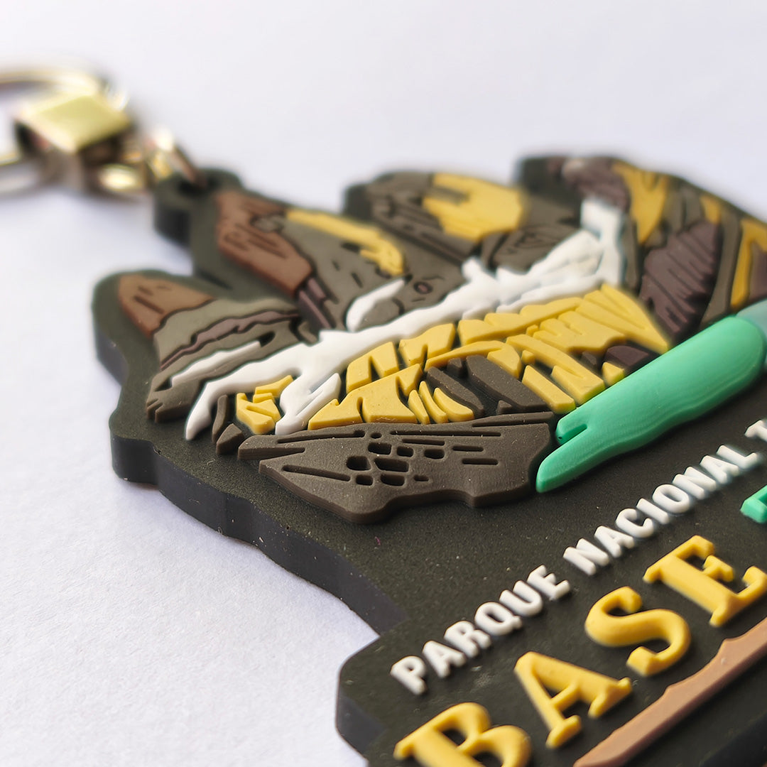 Llavero Base Torres - Creado en Chile