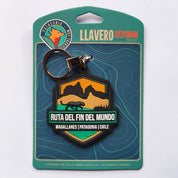 Llavero Ruta del Fin del Mundo - Creado en Chile