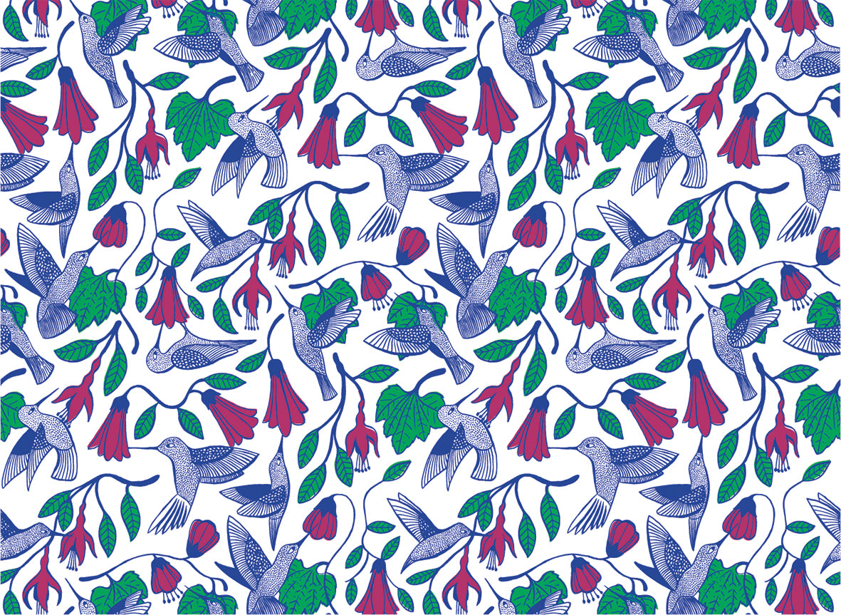 Set  32 individuales de papel Flora y Fauna chilena I