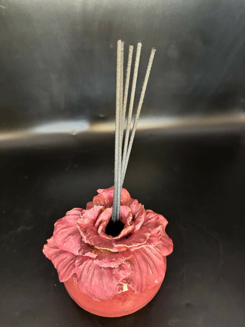 Porta aromatizador de cerámica gres