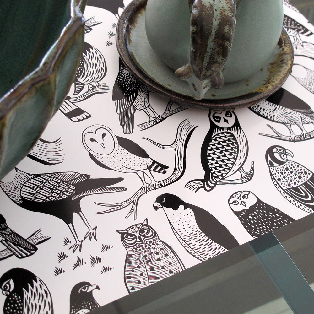 Set  32 individuales de papel Flora y Fauna chilena I