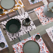 Set  32 individuales de papel Flora y Fauna chilena II