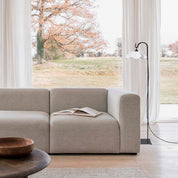 Lámpara Violacea Base Fierro Lectura (130cms de alto)