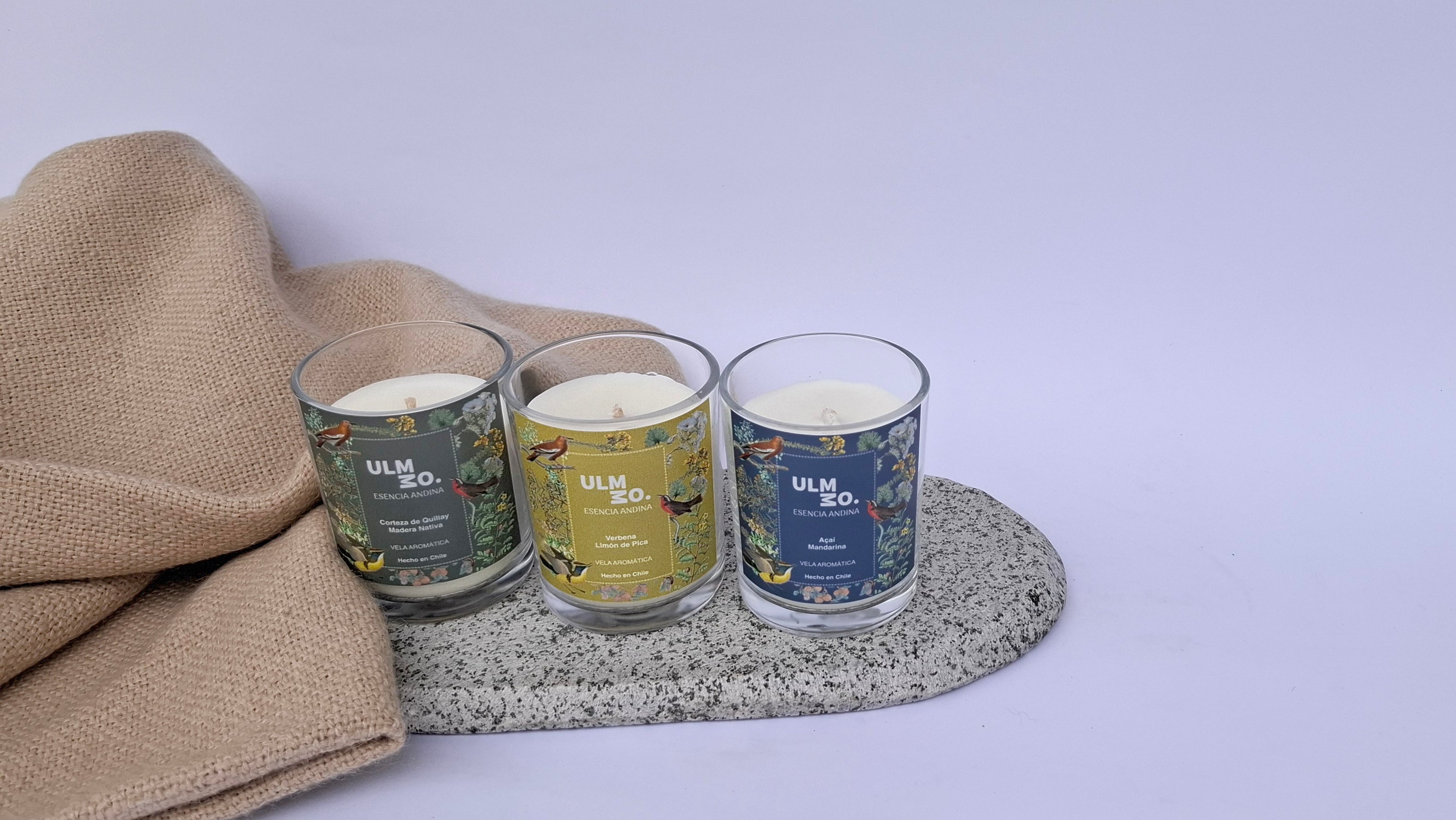 Vela de Soja Limón de Pica y Verbena 200grs