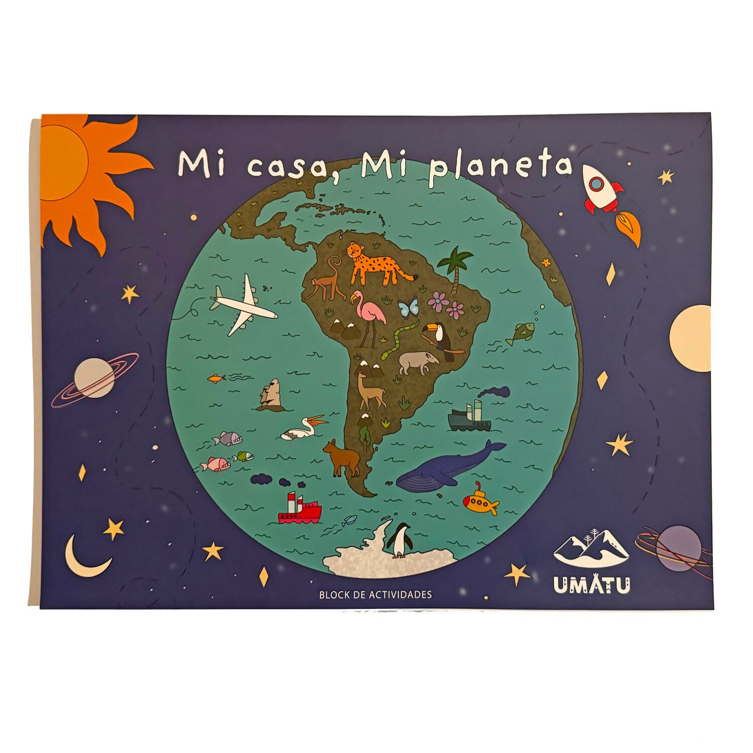 Block de Actividades - Mi Casa, Mi Planeta