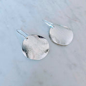 Aros Luna Bañados Oro Blanco