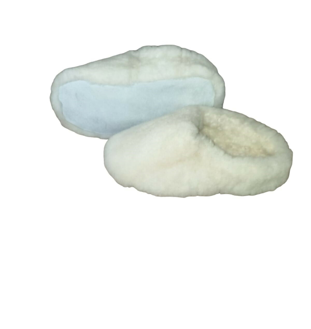 Pantuflas De Oveja Blancas Tallas Adulto Caña Baja