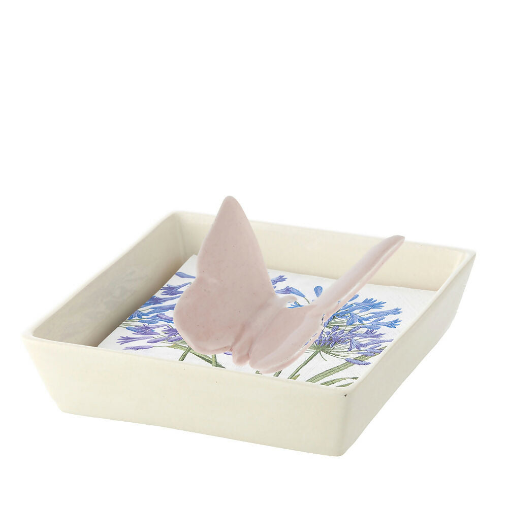 Porta Servilleta con Mariposa