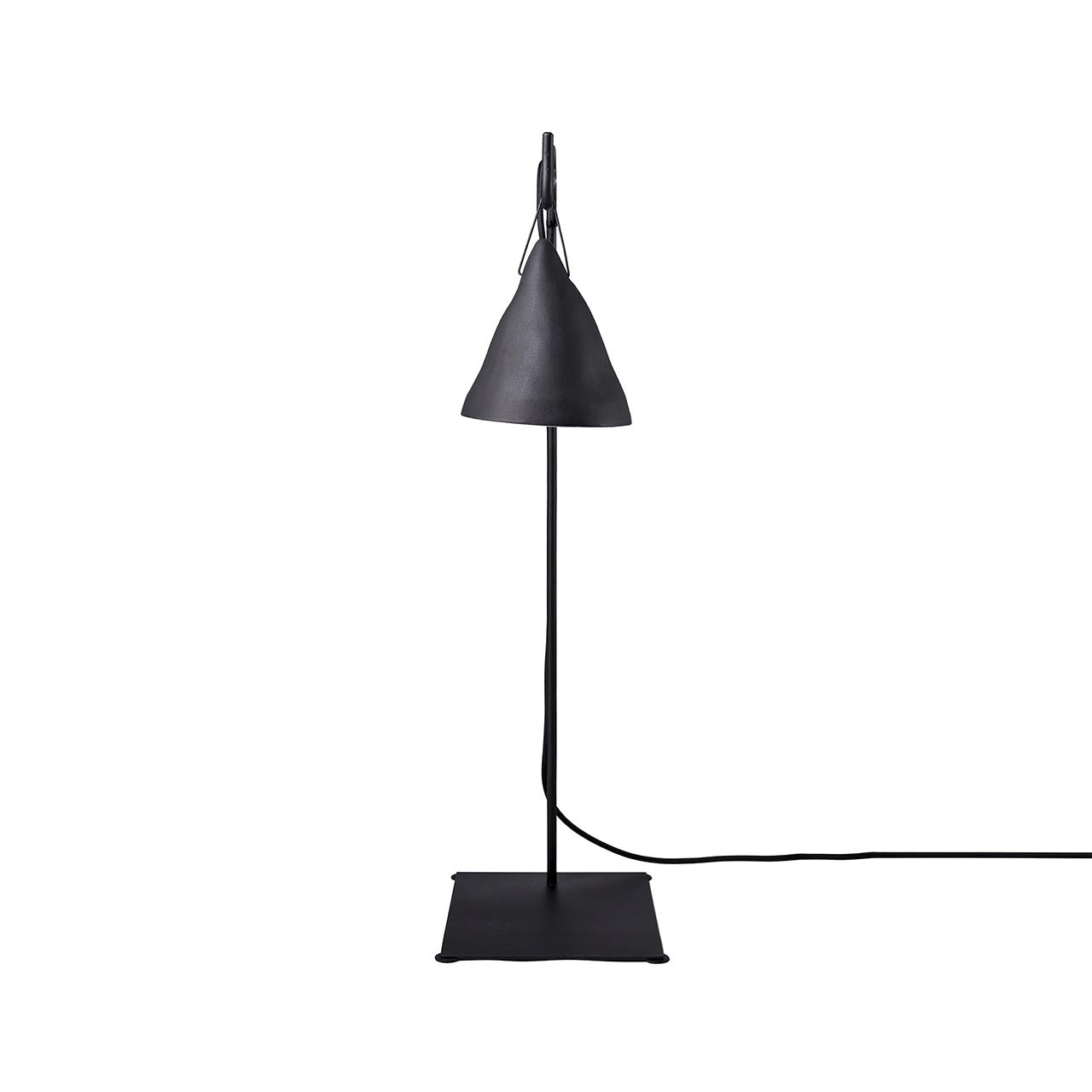 Lámpara Ruca Base Fierro Mesa (75cms de alto)