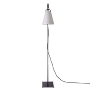 Lámpara Cencerro Pergamino Base Fierro Pie (160cms de alto)