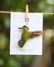 Pajarito Pin Picaflor verde