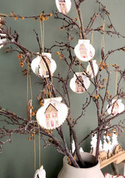 Pack conchitas Casitas de Navidad