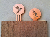 MARCADOR LIBRO COBRE COLIBRI