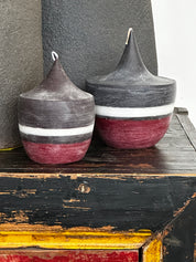 Vela Trompo 3 Colores Grande – Onas-Selk'nam