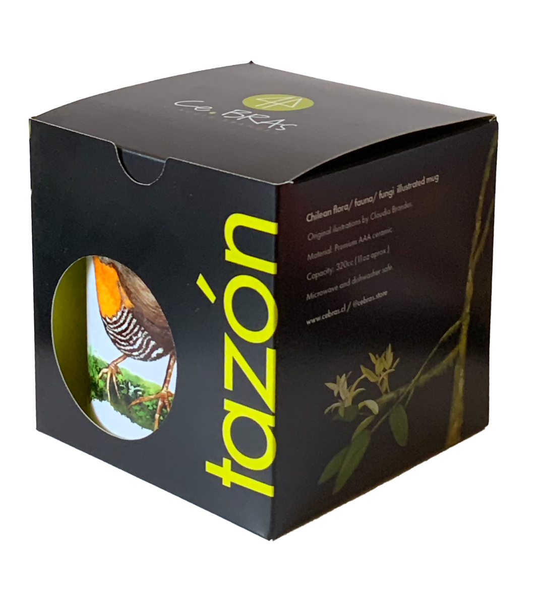 Set tazón + posavasos, Chucao