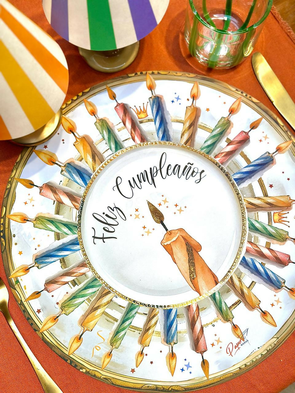 Individual Feliz Cumpleaños