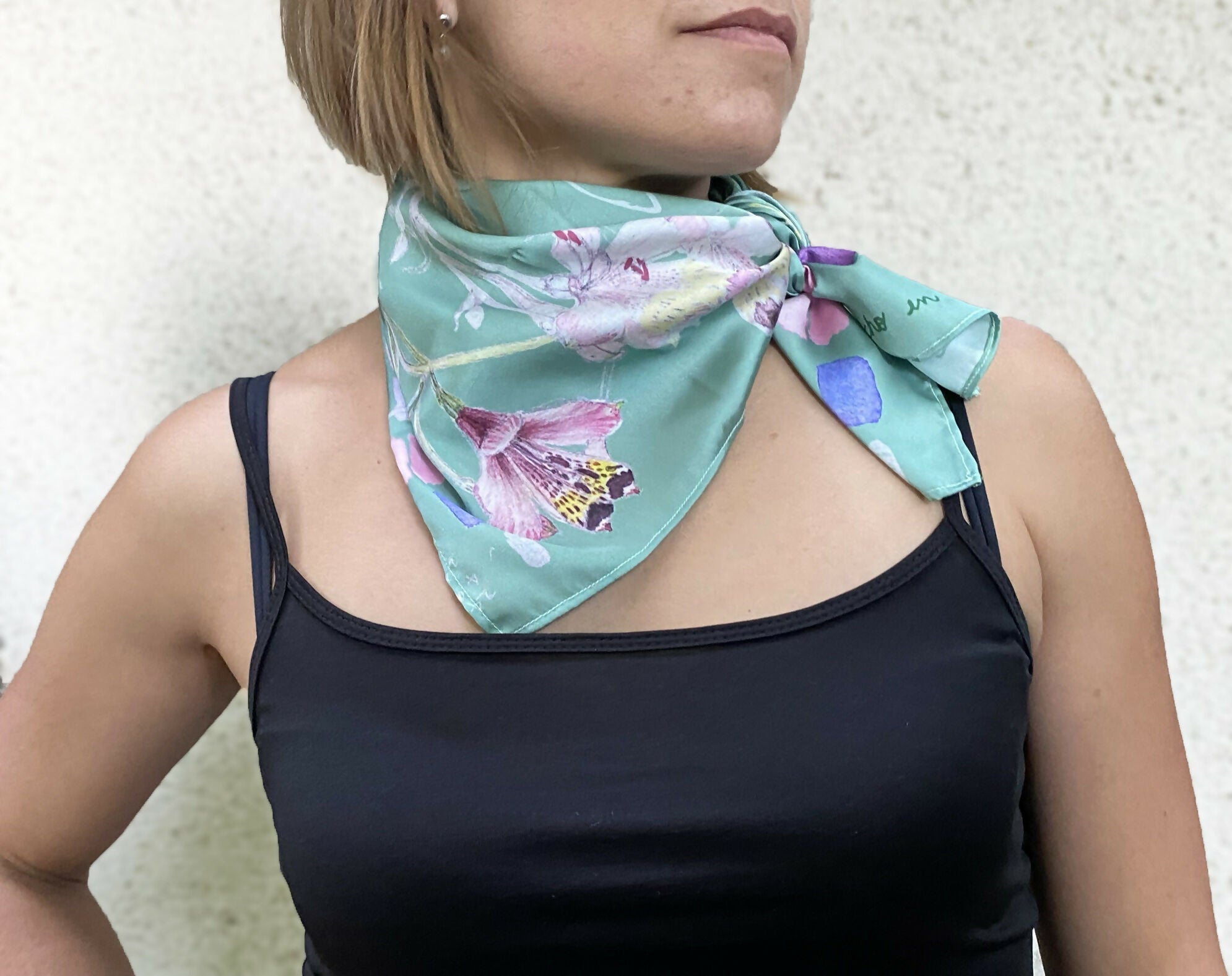 alstroemeria rosada panuelo 60