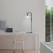 Lámpara Anfibio Base Fierro Mesa (75cms de alto)