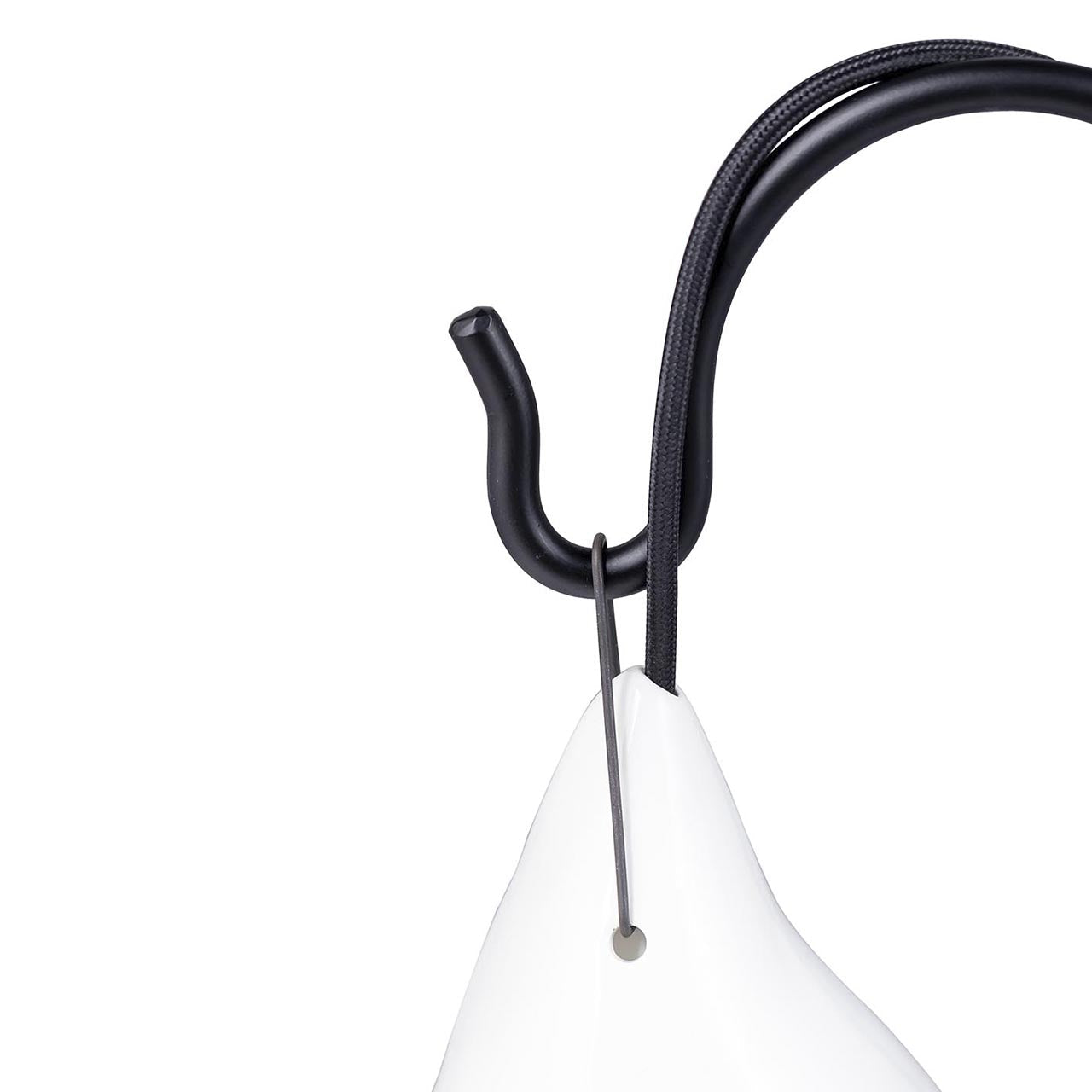 Lámpara Ruca Base Fierro Velador (50cms de alto)