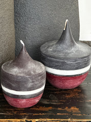 Vela Trompo 3 Colores Grande – Onas-Selk'nam