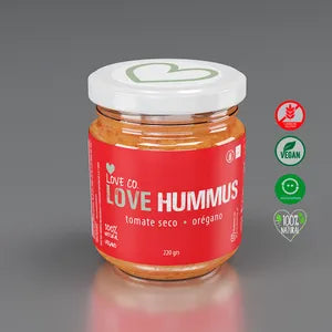 Love Hummus Tomate Seco Orégano